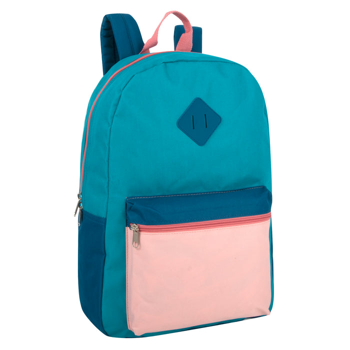 اعلي ظرفيت قوس قزح رنگ 17 انچ Backpack